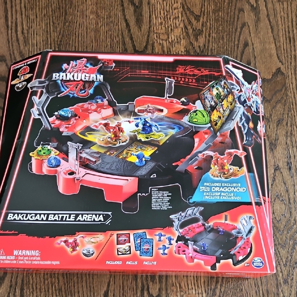 Bakugan Battle Arena Playset - Red and Black